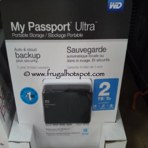 Western Digital 2TB My Passport Ultra Hard Drive