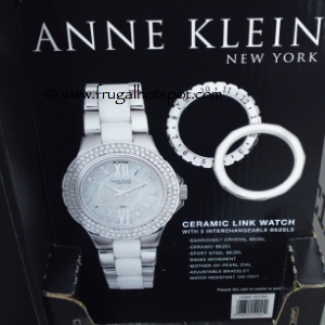 Anne Klein New York Ceramic Link Watch