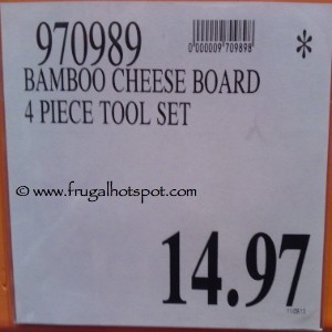 Bamboo Cheese Board With Tools Costco Price
