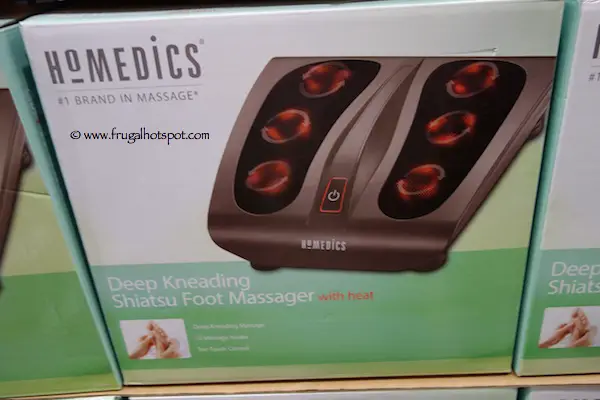 Homedics Deep Kneading Shiatsu Foot  Massager with Heat Costco