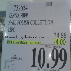  Jenna Hipp What's Hot Now Nail Polish Collection Costco Price