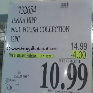 Jenna Hipp What's Hot Now Nail Polish Collection Costco Price