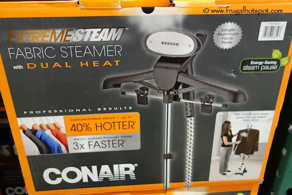 Conair ExtremeSteam Fabric Steamer with Dual Heat