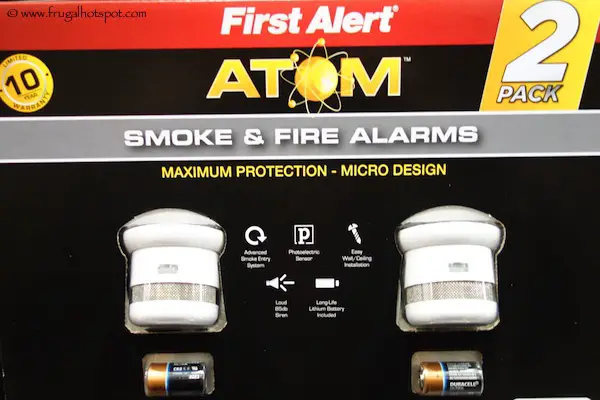 First Alert Atom Smoke Fire Alarm, First Alert Atom Smoke Alarm