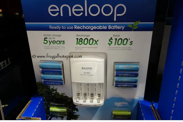 Eneloop Charger / Rechargeable Battery Combo Pack