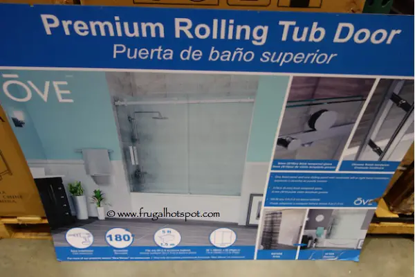 Ove Premium Rolling Tub Door System