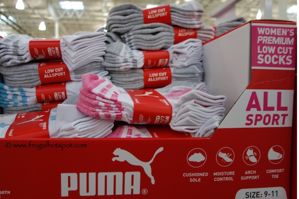 Puma Women's Premium All Sport Low Cut Socks 6-Pack