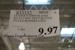 Sanders Milk Chocolate Peanut Butter Bunnies Costco Price