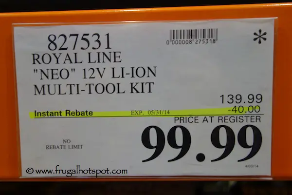 Royal Line Neo The Ultimate Multi Tool Kit Costco Price