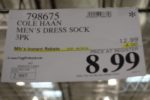 Cole Haan 3-Pack Socks Costco Price