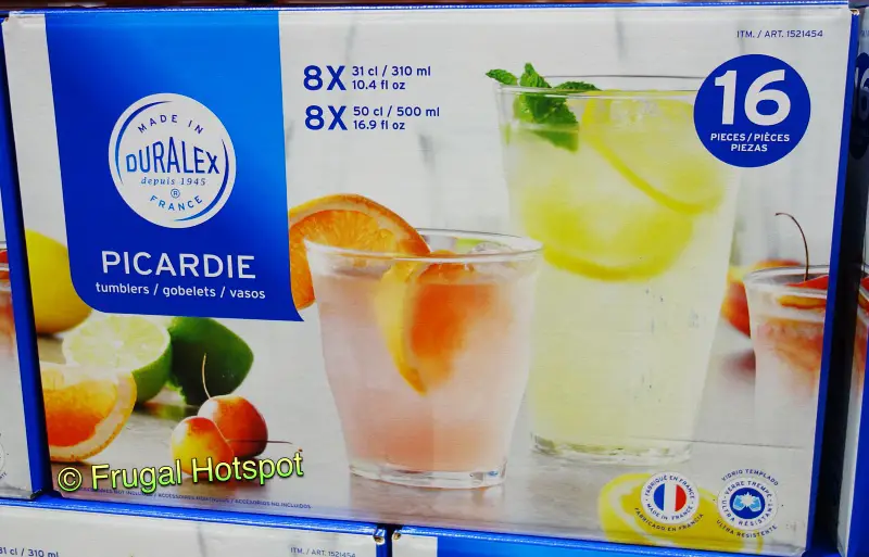 Duralex Picardie Tumbler 16 Piece Set | Costco