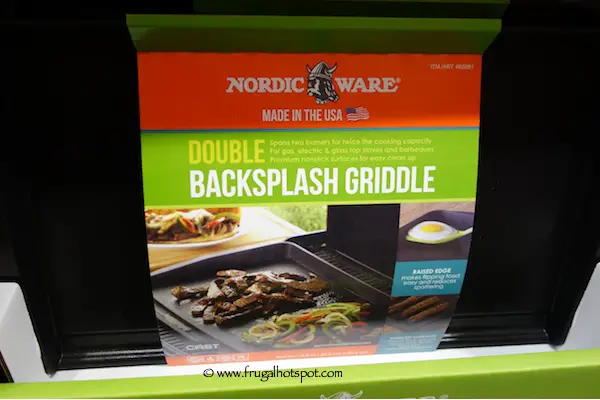 Nordic Ware Double Backsplash Griddle Costco