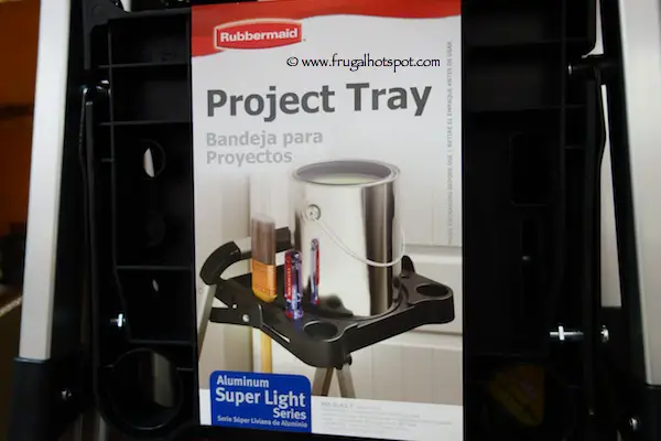 Rubbermaid 3 Step Aluminum Step Stool With Project Tray Costco