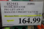 Shark Rotator Professional Lift-Away Upright Bagless Vacuum Costco Price