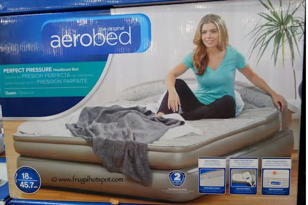 Aerobed Queen Airbed with Headboard Costco