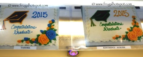 Costco Sheet Cake Graduation Tahoma and Kentridge and Auburn High School