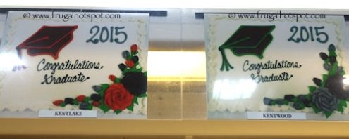  Costco Sheet Cake Graduation Kentwood and Kentlake High School