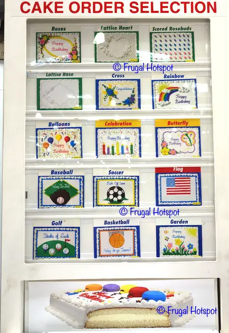 Costco Sheet Cake Order Selection Options August 2020 Costco Sheet Cake Order Selection Options August 2020