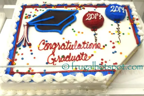 Costco White Sheet Cake Graduation