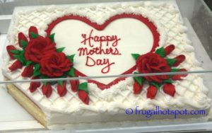 Costco Sheet Cake Mother's Day