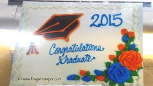 Costco Graduation Sheet Cake 2015