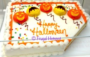 Costco Sheet Cake Halloween