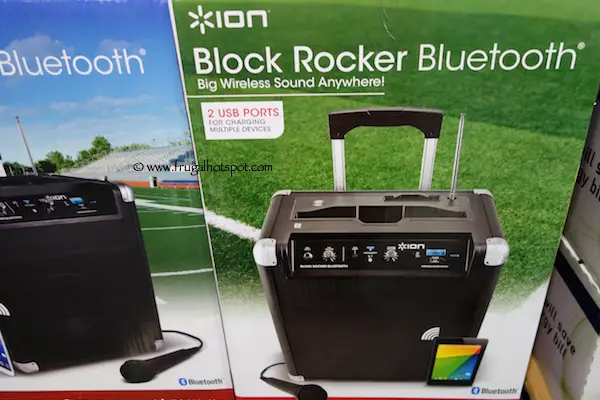 Ion Block Rocker Bluetooth Portable Speaker Costco