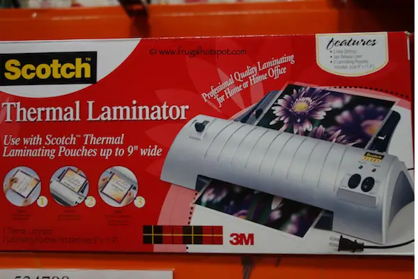 Scotch 9" Thermal Laminator Costco