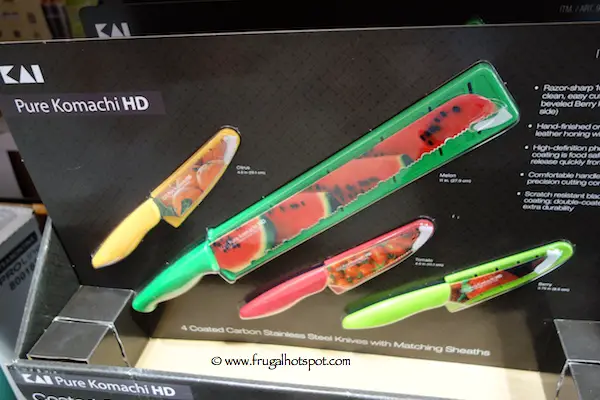 Kai Pure Komachi HD Knife Set Costco