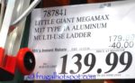 Costco Sale Price: Little Giant MegaMax M17 Ladder