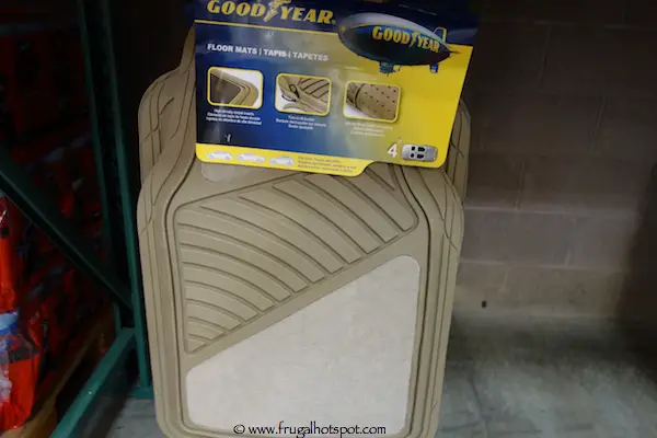 Goodyear 4-Piece Car Mat Set Costco