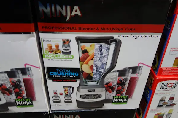 Ninja Professional Blender with Nutri Ninja Cups Costco