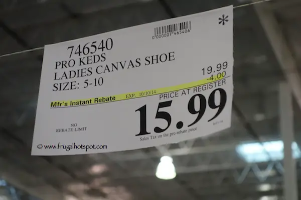 Pro Keds Ladies Canvas Shoes Costco Price