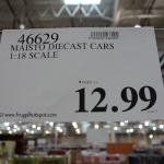 Maisto Diecast Cars 1:18 Scale Costco Price