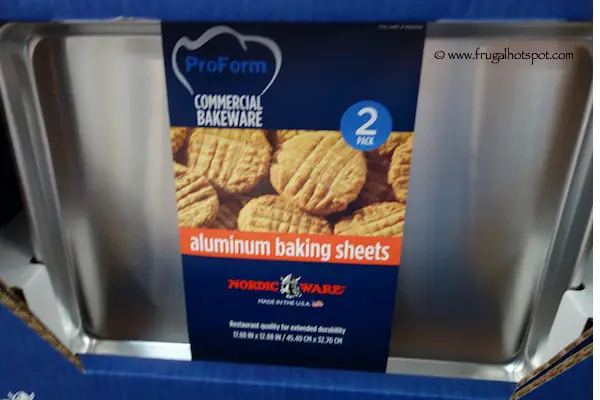 Nordic Ware 2-Pack Aluminum Baking Sheets Costco