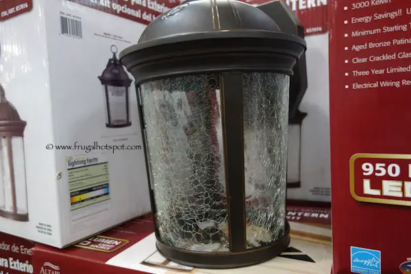 Altair Lighting Outdoor LED Lantern with Optional Arm Kit Costco