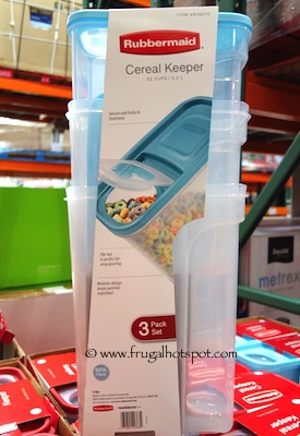 Rubbermaid Cereal Container 3-Pack Costco