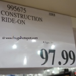 Smoby Builder Max Construction Ride On Costco Price