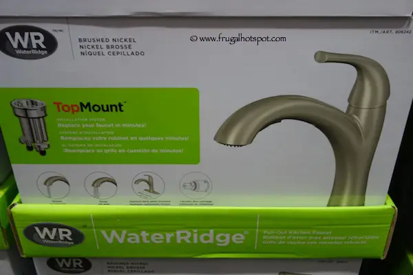 Costco Sale Waterridge Pull Out Kitchen Faucet 58 99 Frugal