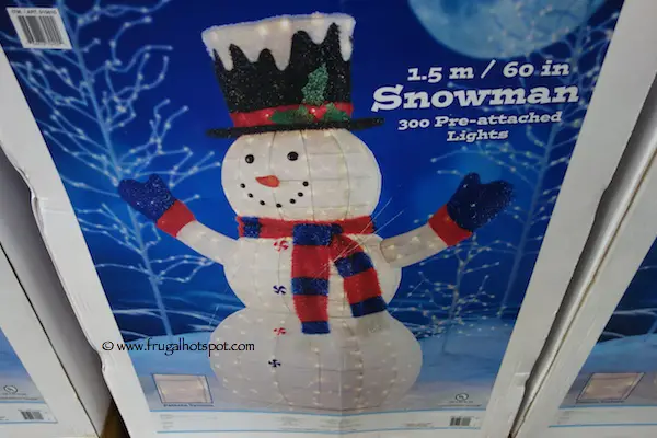 60" /1.5 m Snowman Costco