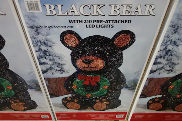 29" LED Black Bear Costco