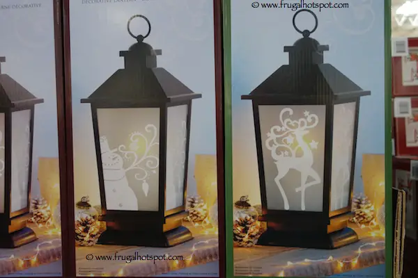 14.5" Decorative Lantern With Battery Operated LED Candle Costco