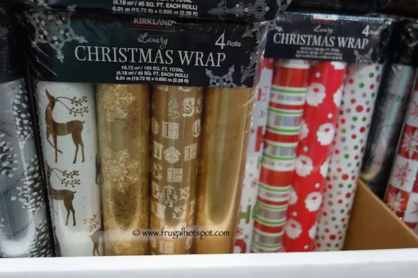 Kirkland Signature Luxury Christmas Wrap Costco