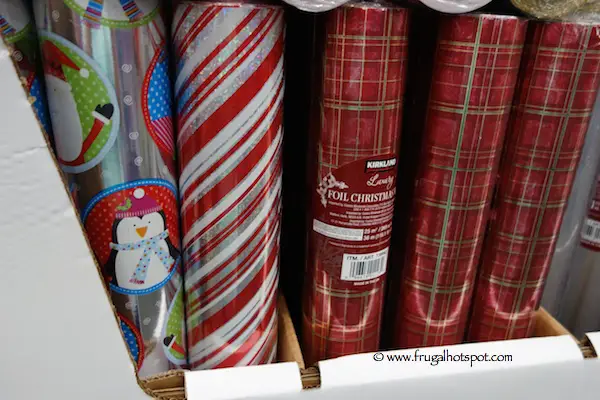 Kirkland Signature Foil Christmas Wrap Costco