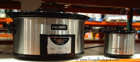 Crock-Pot 6-Quart Slow Cooker With Little Dipper Costco