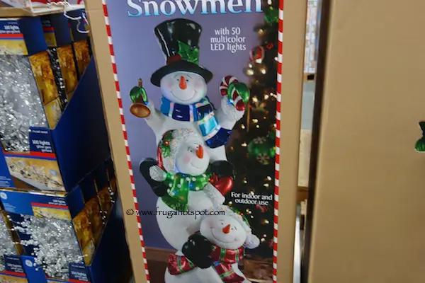 60" Stacking Snowmen Costco
