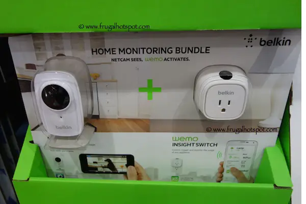 Belkin Home Monitoring Bundle NetCam HD+ WeMo Costco