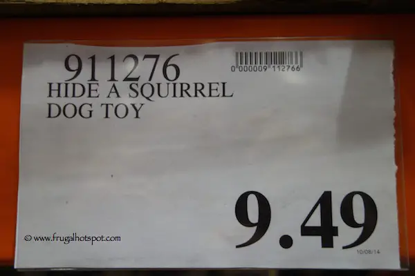 Hide A Squirrel Dog Toy Costco Price