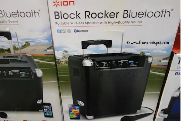 Ion Block Rocker Wireless Bluetooth Speaker System Costco
