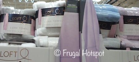 Loft Luxe Spa 4-Piece Towel Set by Loftex at Costco